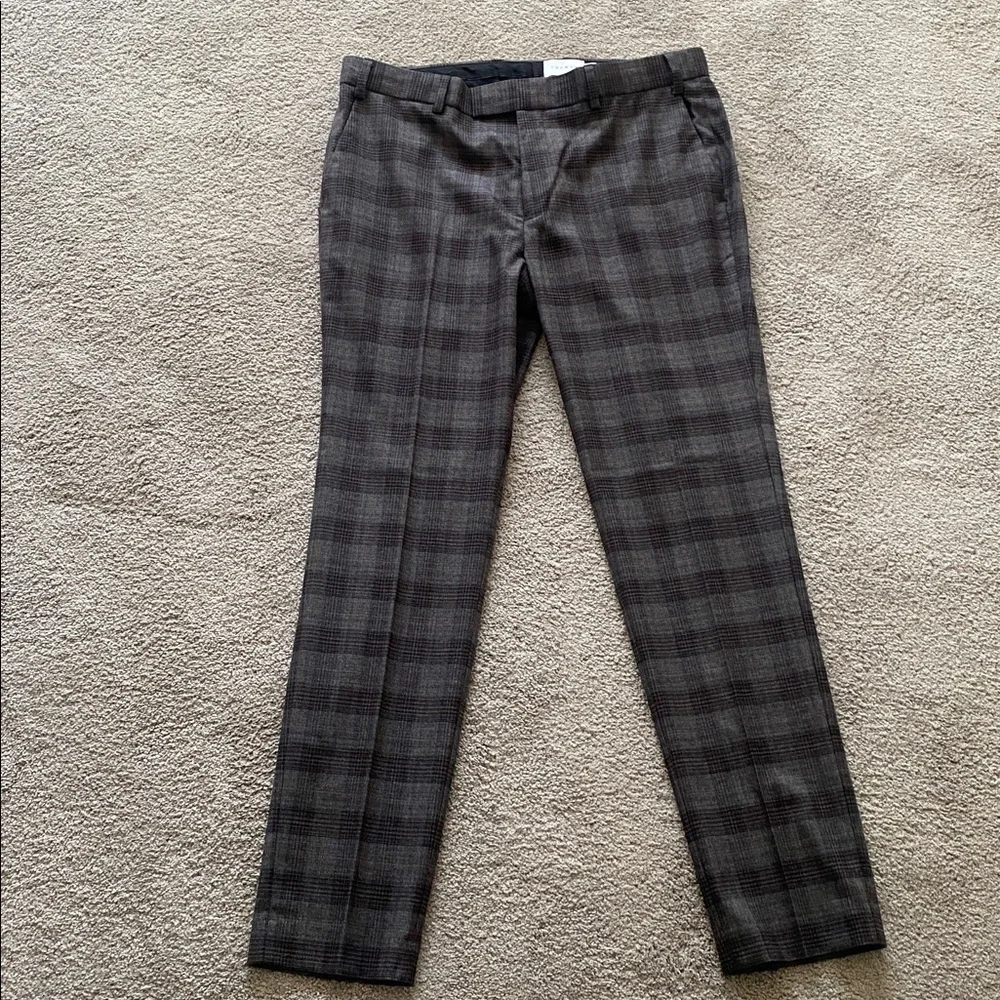 Topshop Plaid Pants
